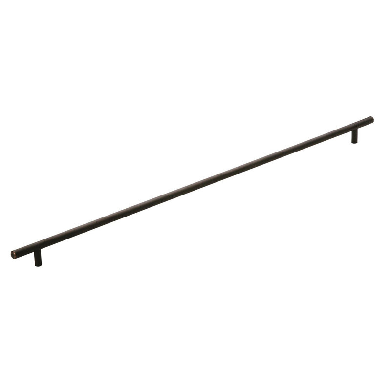 Poignées de barre centre à centre, Bronze frotté à l'huile, 25 3/16", 1