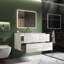 Meuble-lavabo simple 36 po avec dessus en céramique avec trop-plein Derrance, pré-assemblé-2075475027-2025746523