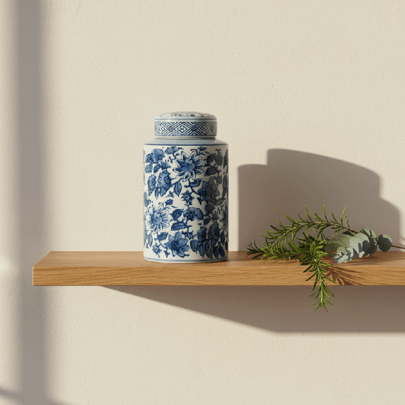 Stone Decorative Jar 1
