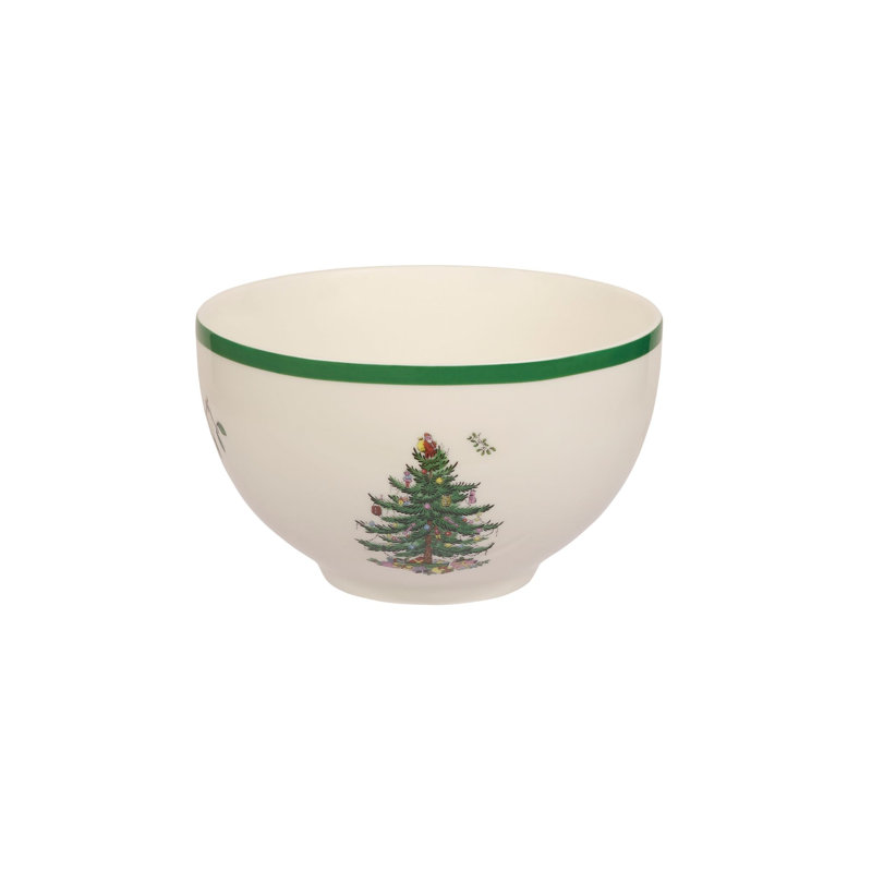 Spode Christmas Tree Rice Bowl 6"