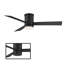 Ventilateur de plafond encastré intelligent à 3 pales intérieur / extérieur Axis avec télécommande et ensemble d'éclairage à DEL inclus-104550578-50618018-50618020