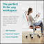 Chaise de bureau confortable avec fonctions réglables et excellent support-770665410-770665423