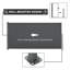 Dakota 3x1.6M Retractable Side Awning Screen Fence Patio Privacy Divider-1882365699