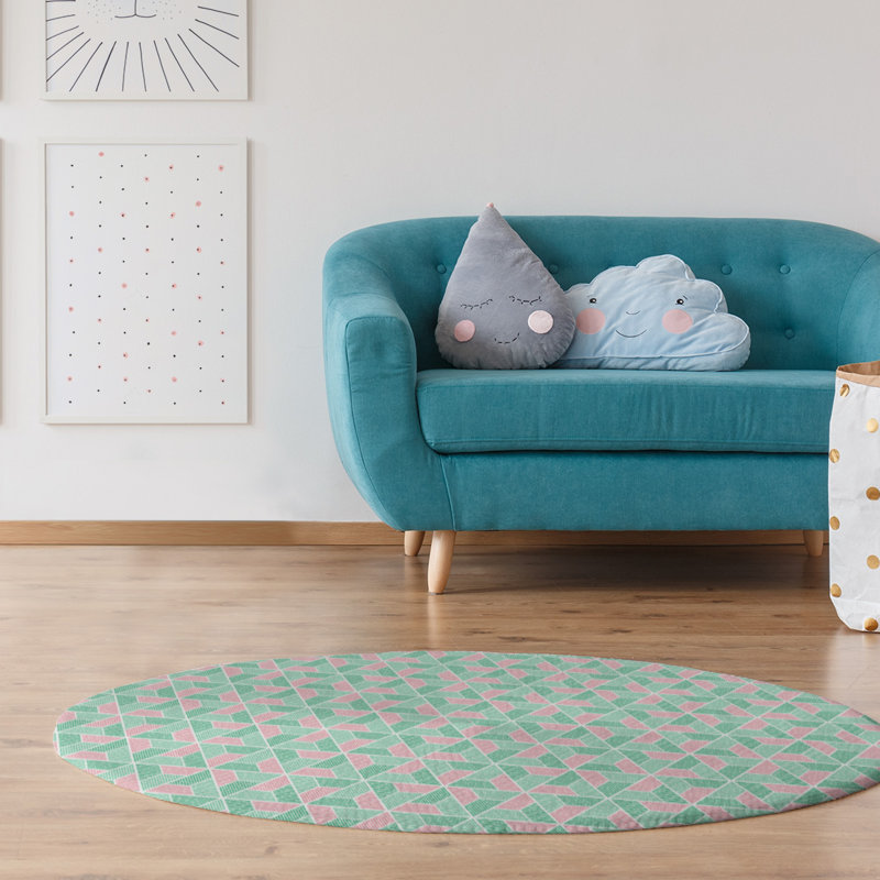 Tapis de zone verte trapézoïdals, Rectangle 3 pi x 5 pi