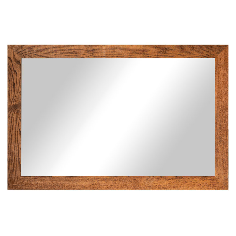Lark Manor™ Ozark Hardwood Mirror, 33" x 54", Honey