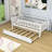 Havva Wood Daybed with Twin Size Trundle and Fence Guardrails-1756205957-1756205956