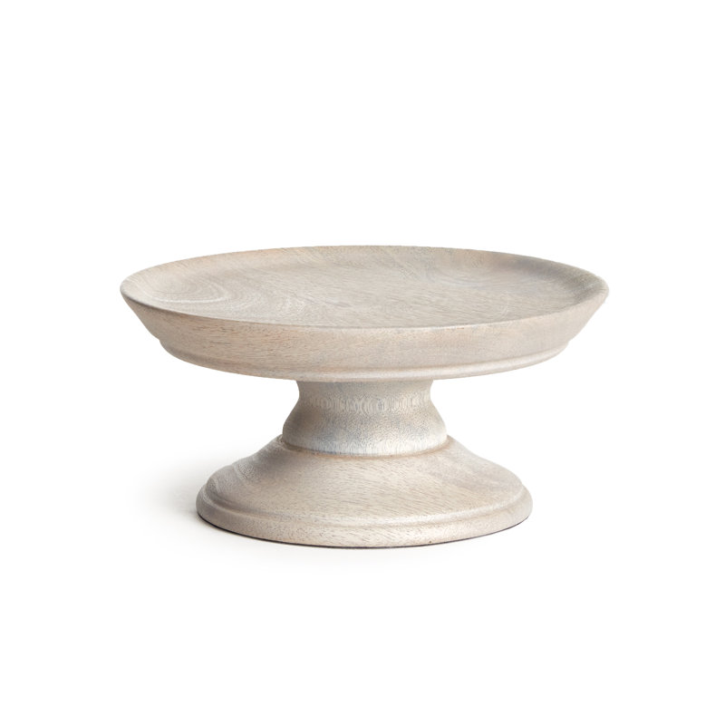 Plateau de service moyen Alely Riser, H 5 po x l 9 po x P 9 po, Blanc
