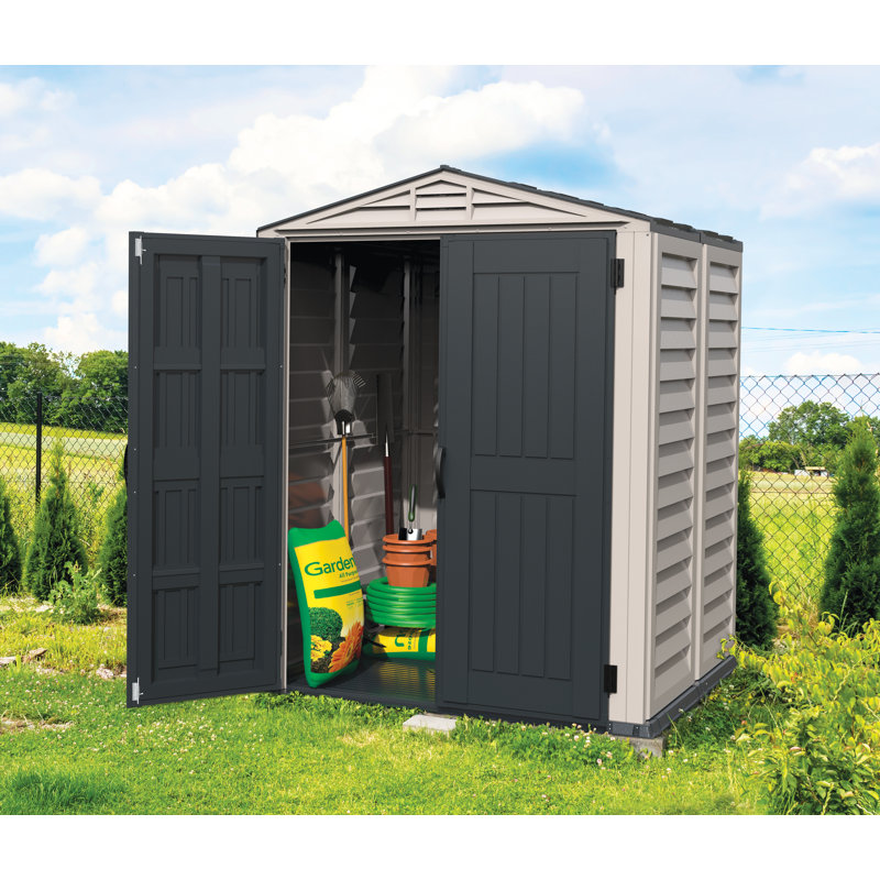 Remise de style traditionnel en plastique Yardmate Plus, 5ft. W x 5ft. D