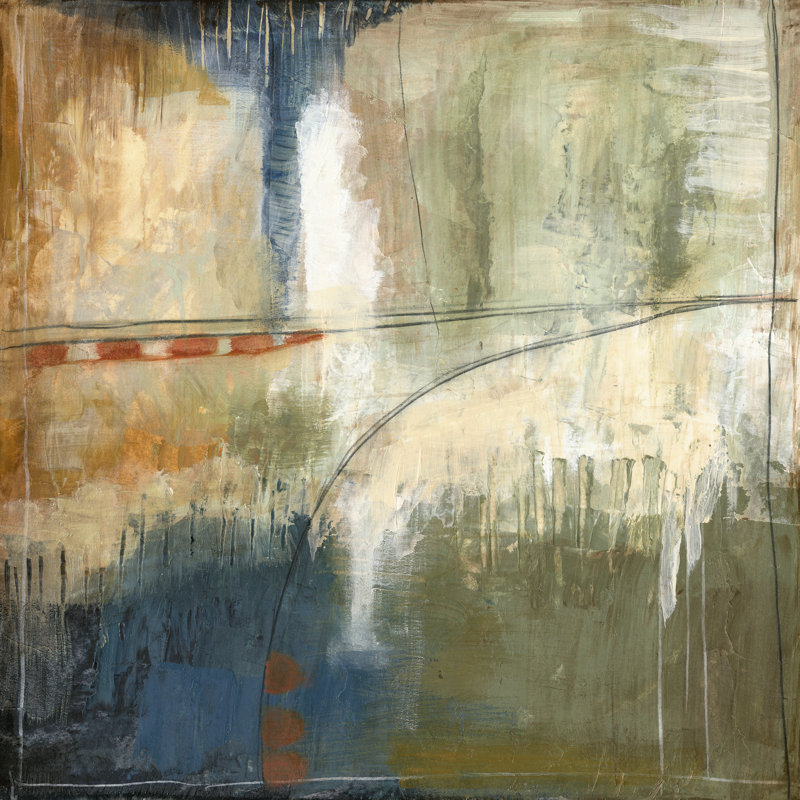 Maritime Vision III by Jennifer Goldberger - Wrapped Canvas Print, 30cm H x 30cm W