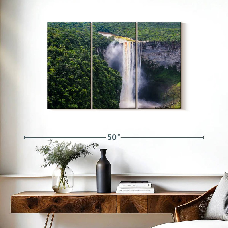 Alvord Kaieteur Falls, H 24 po x l 38 po
