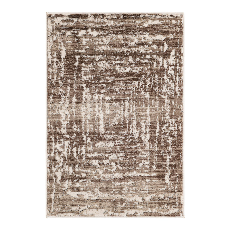 Geometric Indoor Rug, Rectangle 2' x 3'