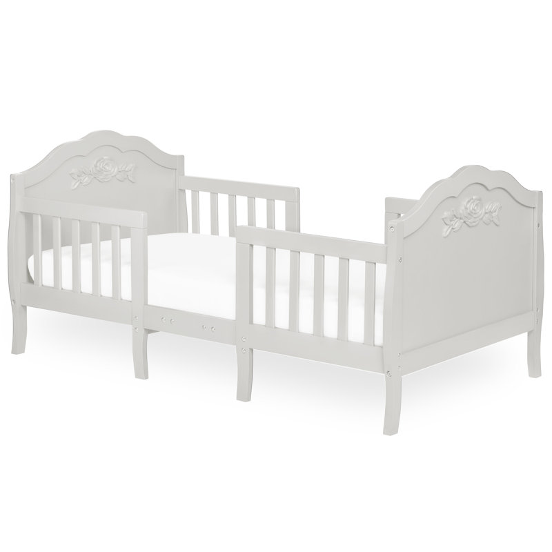 Kids Toddler Bed, Platinum