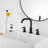 Widespread 2-handle Bathroom Faucet with Drain Assembly-70930452