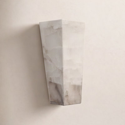 Taj Single Light Dimmable Flush Mounted Sconce
