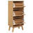 Marialis 12 Pair Shoe Storage Cabinet