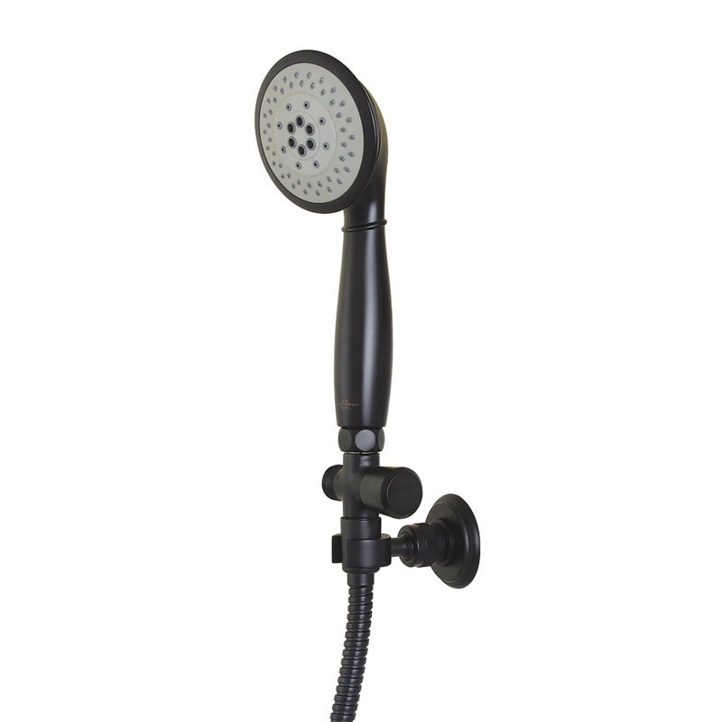 Kingston Brass Showerscape Multi-Function Hand Shower Kit, Matte Black