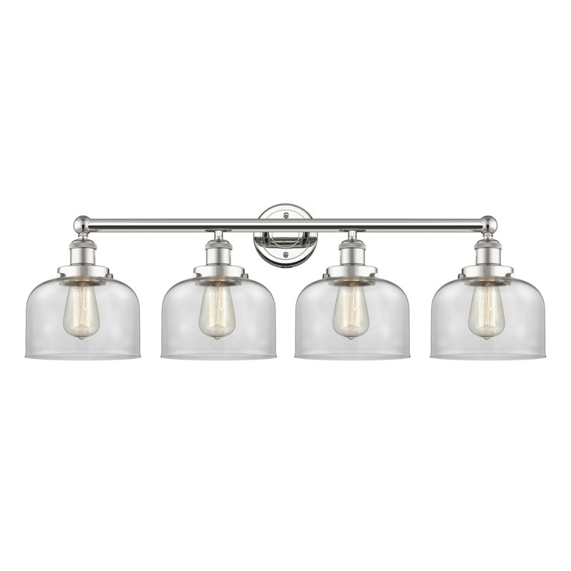 Annagene 4 - Light Dimmable Vanity Light, Clear, Polished Nickel