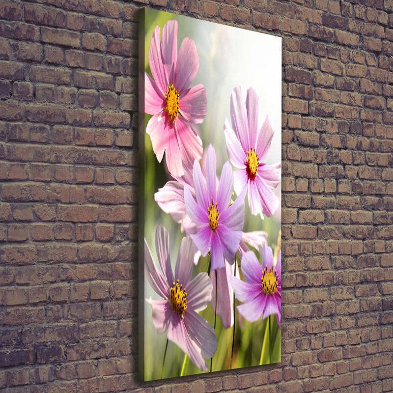 Field Flowers - Wrapped Canvas Print