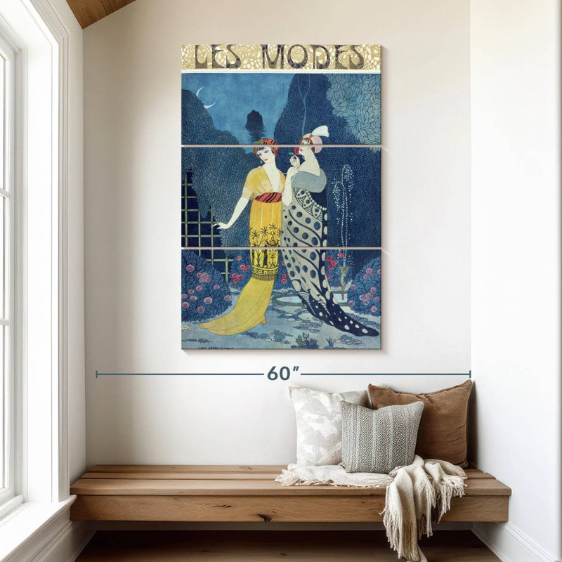 Shuttleworth Les Modes, 50" H x 32" W