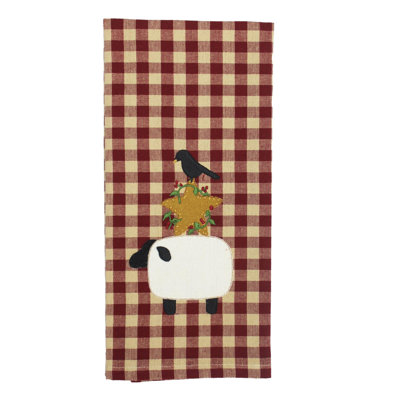 Ensemble de 2 serviettes de chambre en coton Latroy
