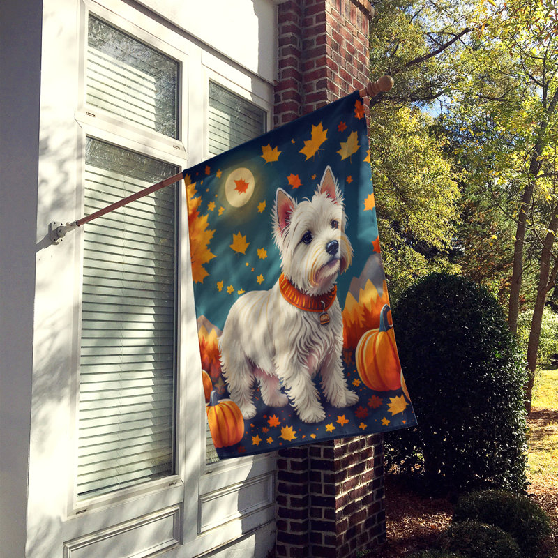 Drapeau Westie Fall House