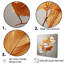 «Copper Leafy Abstractions I», reproduction sur toile-1573892098-1573892099