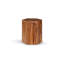 Honey Comb Solid Wood Block End Table-125005780