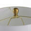 Lampe de table en métal 11 x 11 x 30,2 po