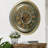 THE GEARS CLOCK Wall Clock with Real Moving Gears IR-LI_ 32 in Round BRASS-ANTIQUE