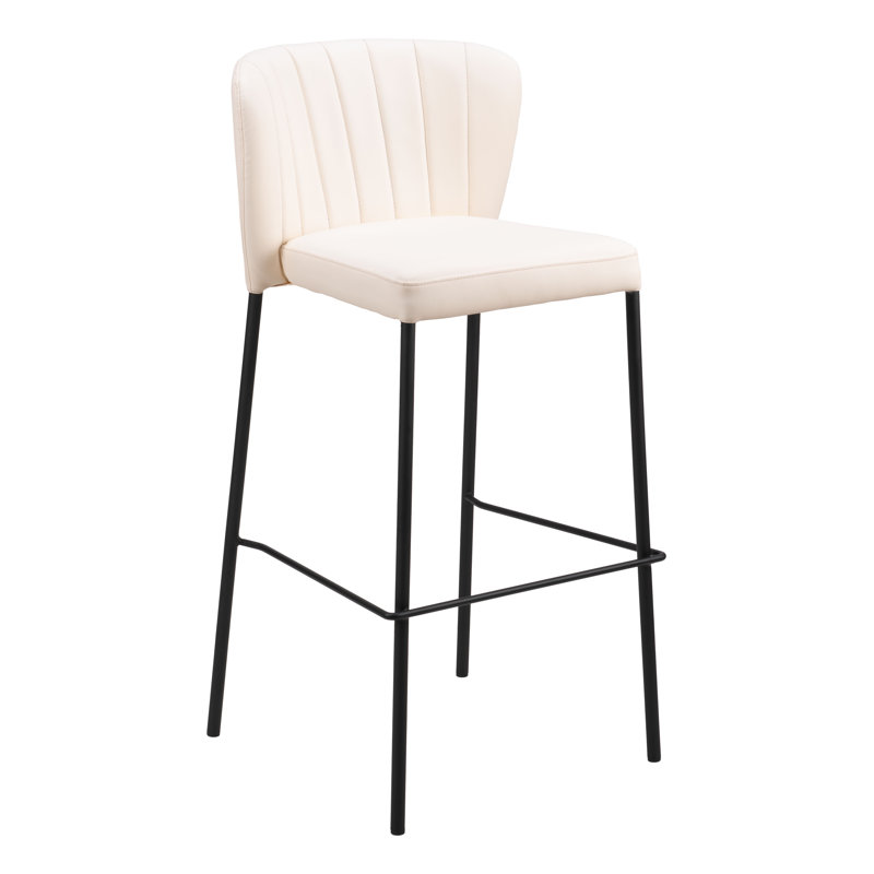 Tabouret Linz, Beige, Tabouret de bar (siège d'une hauteur de 29,3 po)