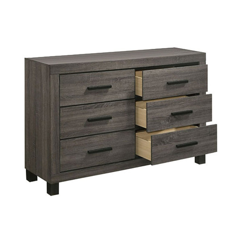 Mobilier de chambre à coucher moderne de style transitionnel 1pc