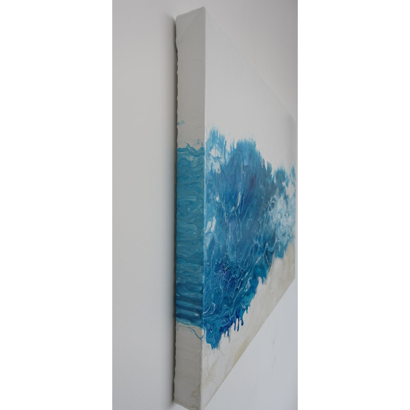 Crashing Surf Painting by Cynthia White