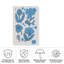 «Bolologic fleurs bleues sur toile» par Jay Stanley, reproduction-98096796