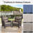 Forbell Outdoor Deep Seating Cushion Set For Patio Sofas/Chairs-76927183-76135233
