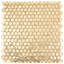 12.2" x 12.2" Glass Penny Round Mosaic Wall & Floor Tile