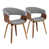 Gray Polyester Blend selected