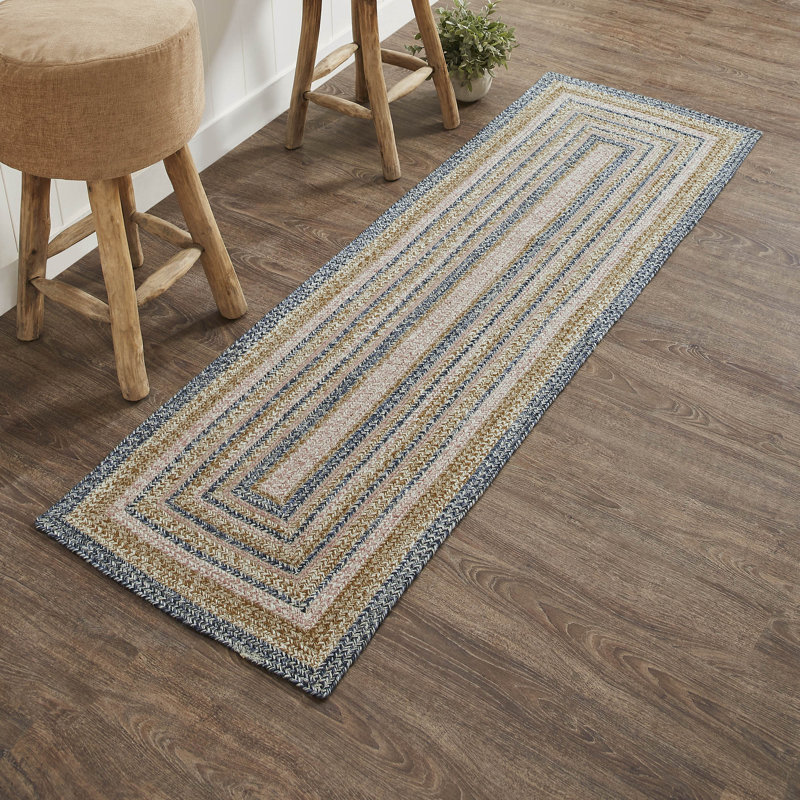 Geometric Indoor Rug, Runner 2' x 6'6"