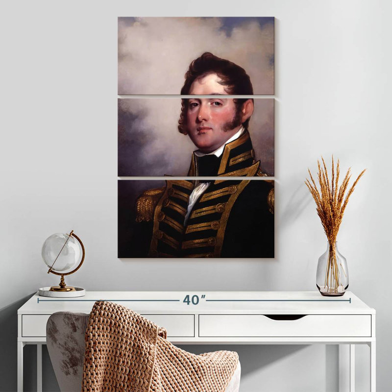 Leisha Commodore Oliver Hazard Perry, H 32 po x l 20 po