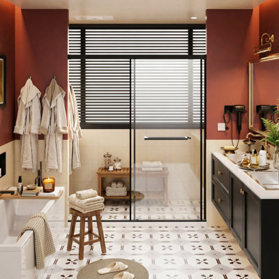 72-Inch High Shower Door, Aluminum Dual Sliding With Adjustable Width And Soft-Close Feature For Bathroom Upgrades Height, 60-Inch Width, Water-Tight Seal Retreat
