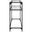 Console Table With Glass Top Steel-1319533439-1319533437