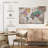 Keiri Geographic World Map III-107850029