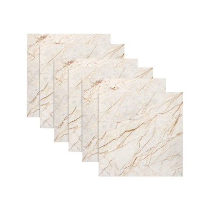 6 pièces de carreaux de mosaïques autocollants autocollants