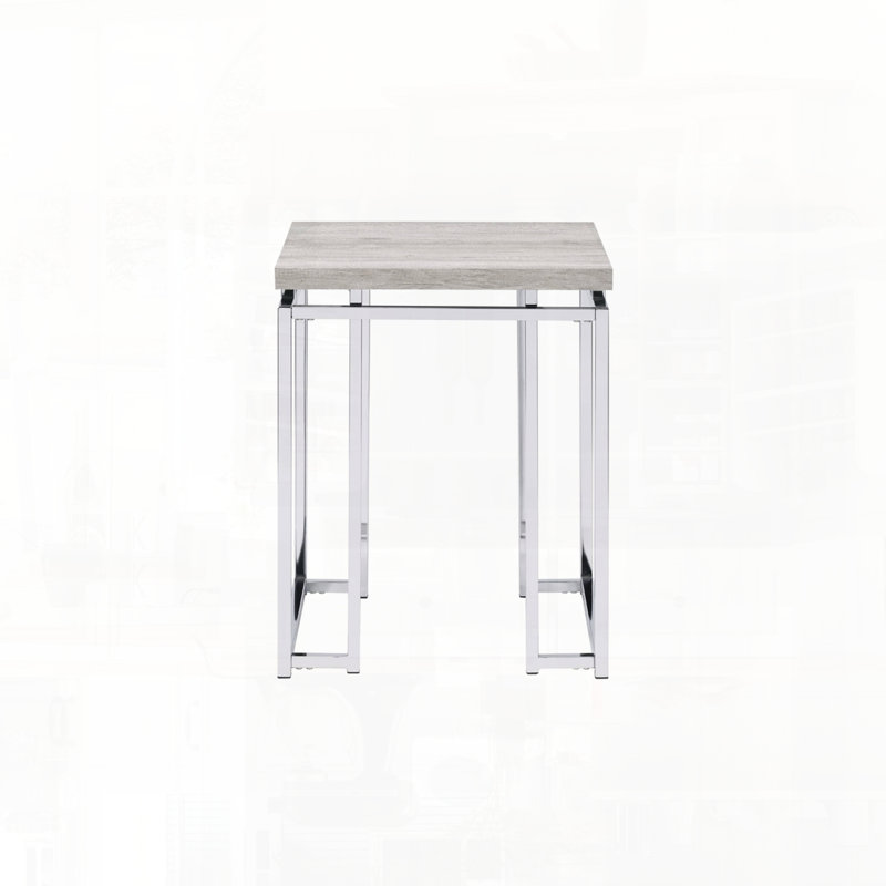 Table de bout à conception ouverte compacte pour une fonctionnalité peu encombrante