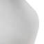 Lampe de table asymétrique en céramique grise voir ci-dessous
