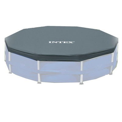 Piscine hors-sol ronde avec pompe en métal 12 pi x 30 po Intex