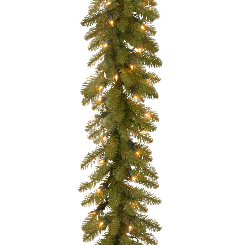 108" Pre-Lit Christmas Garland