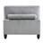 5Pc Modular Sectional In Gray Corduroy Upholstery - 2 Armless Chairs, Corner Seats, 1 40" X 20" Contemporary 5 2X 1X 36" Product Height