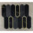 2" x 6" Glazed Glass Picket Mosaic Wall Tile-87649788
