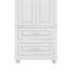 Armoire de rangement haute avec deux tiroirs