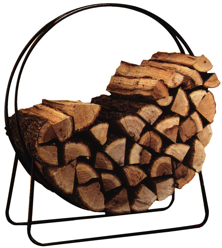 20'' W Metal Log Rack, 40'